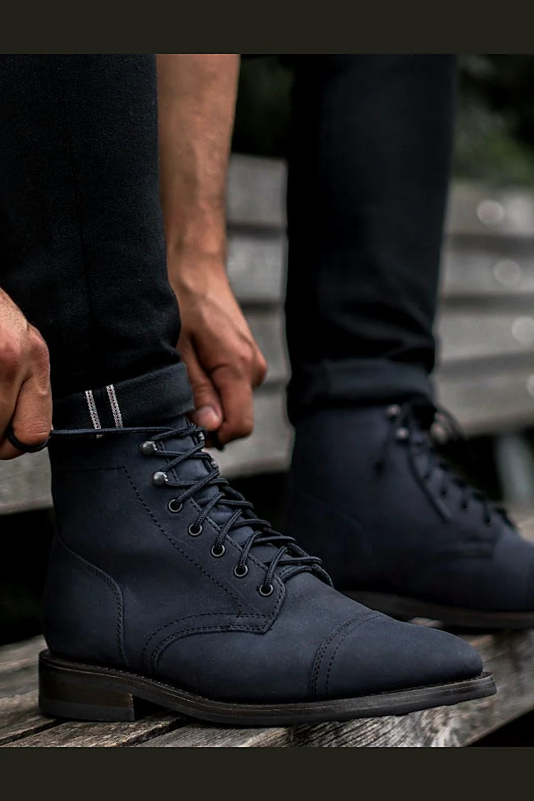 Marino Matte cap toe boot