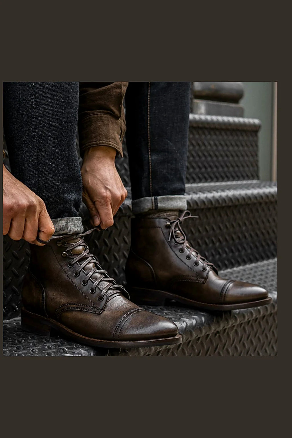 Full-Grain leather boot