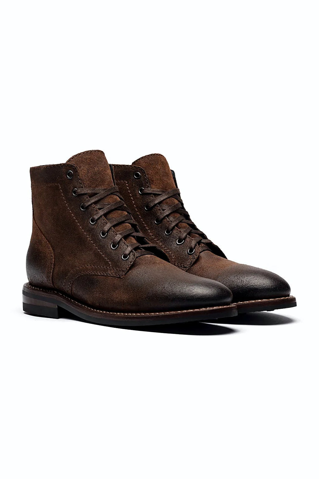 Mocha suede chukka boot with WeatherSafe treatment