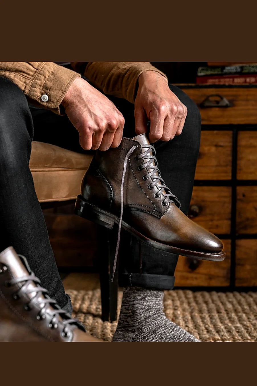 Bowen boot in Anejo leather