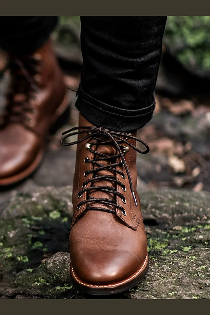 Brenton boot in Whiskey leather