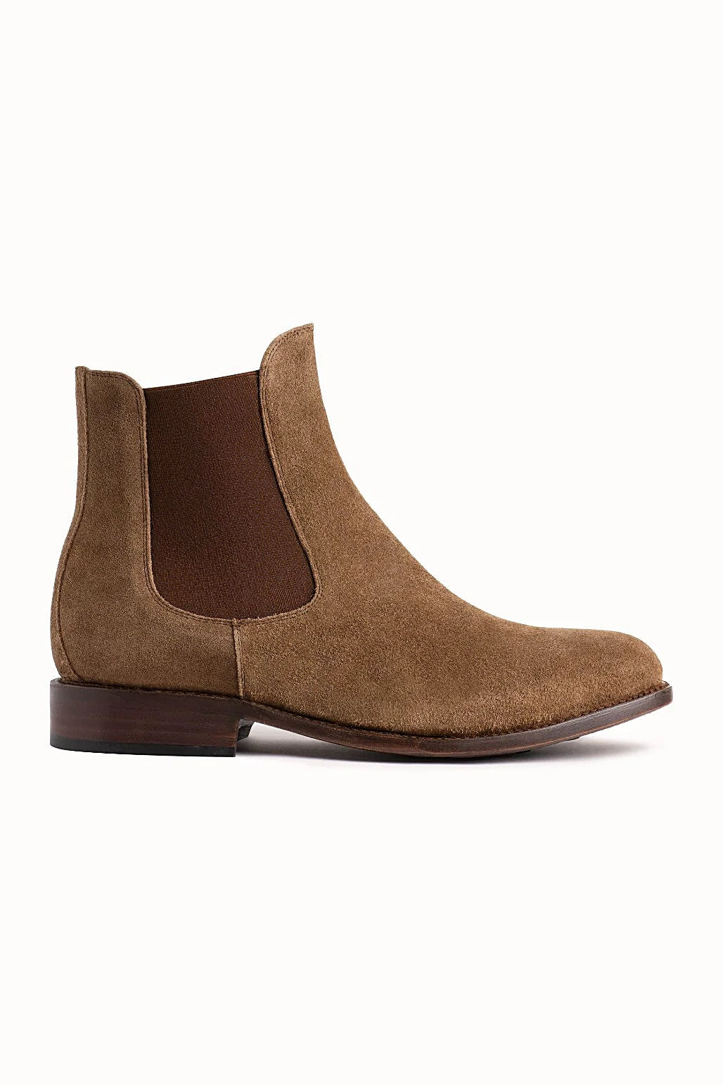 Burnham chelsea in weathered tan suede