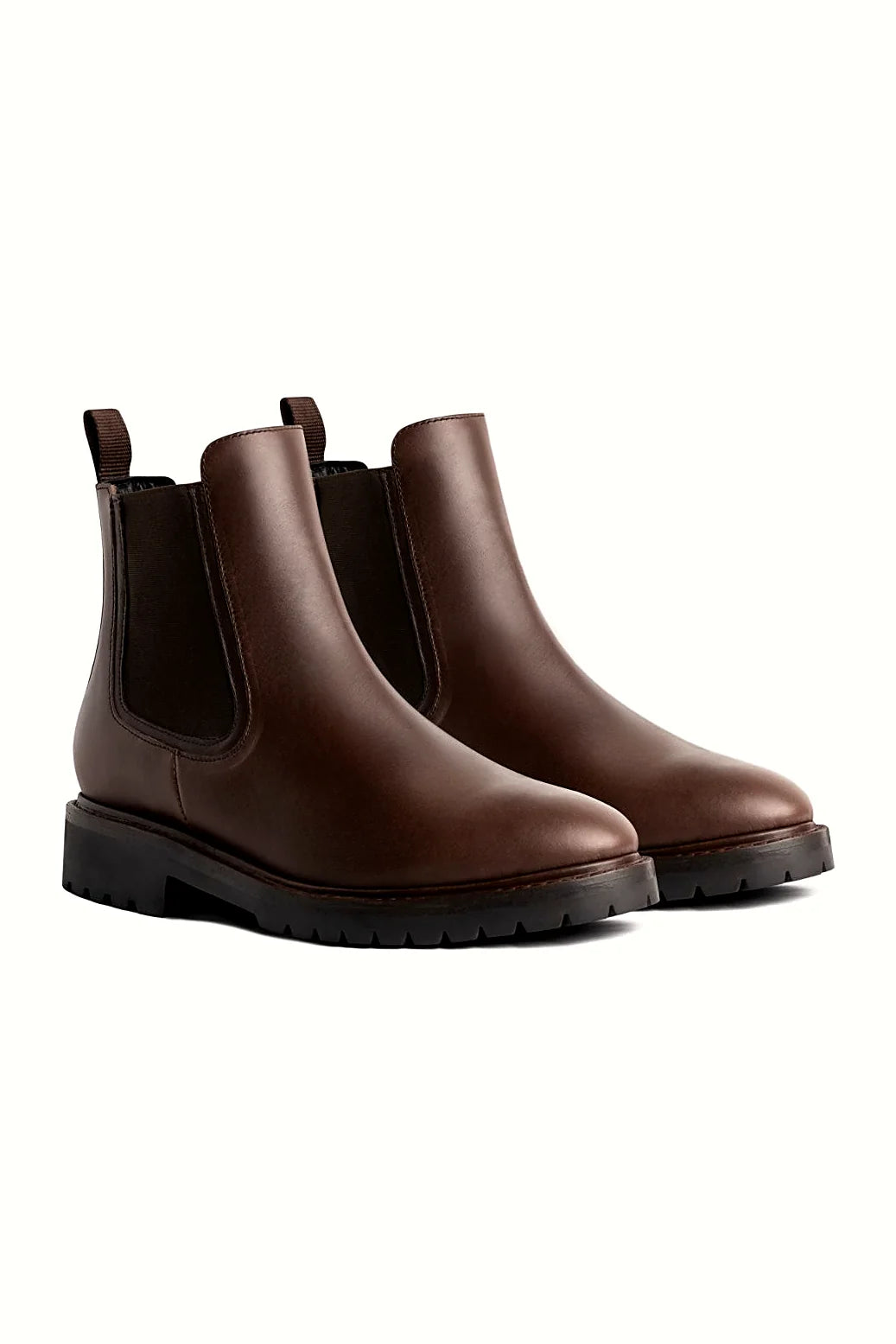 Falcon brown leather chelsea boot