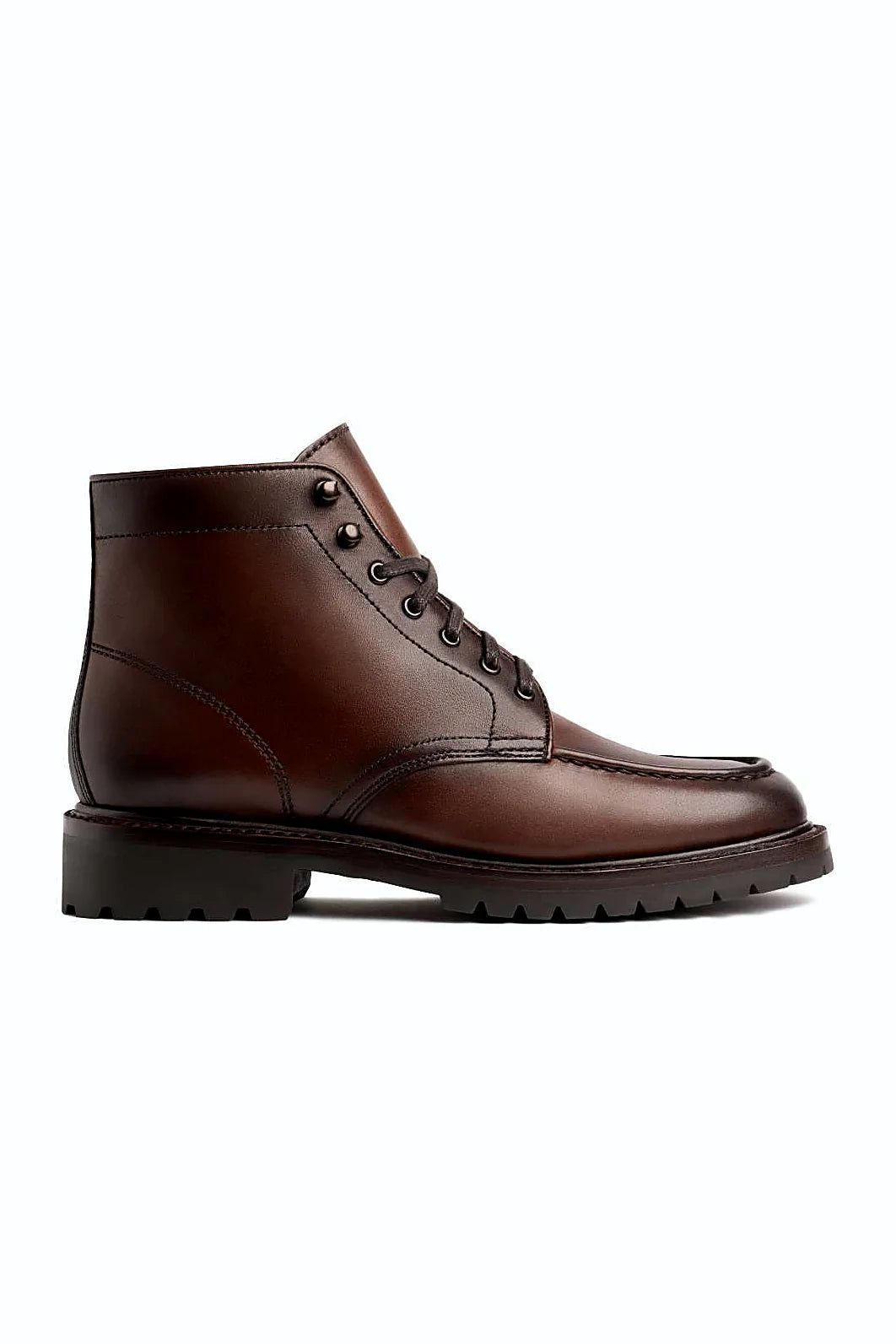 Charlton boot in hand-finished full-grain leather