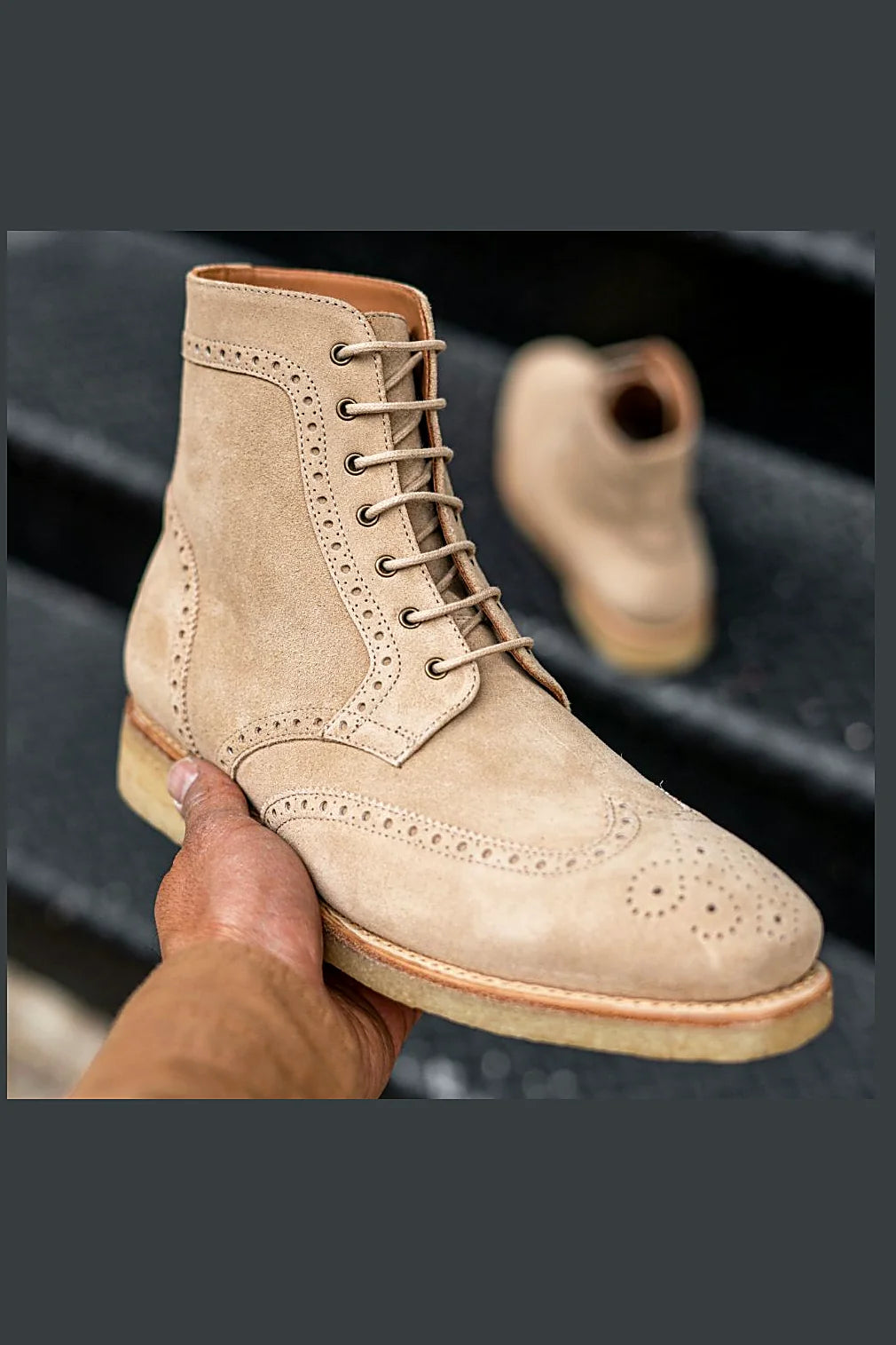 Dune brogue boot