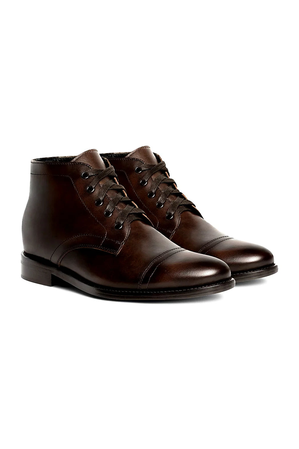 Rich Mahogany leather chukka boot