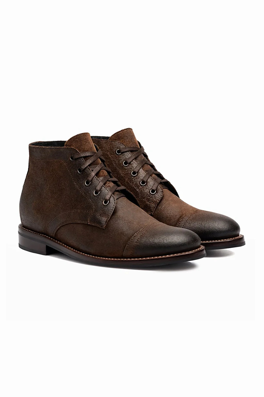 Mocha suede chukka boot with WeatherSafe treatment