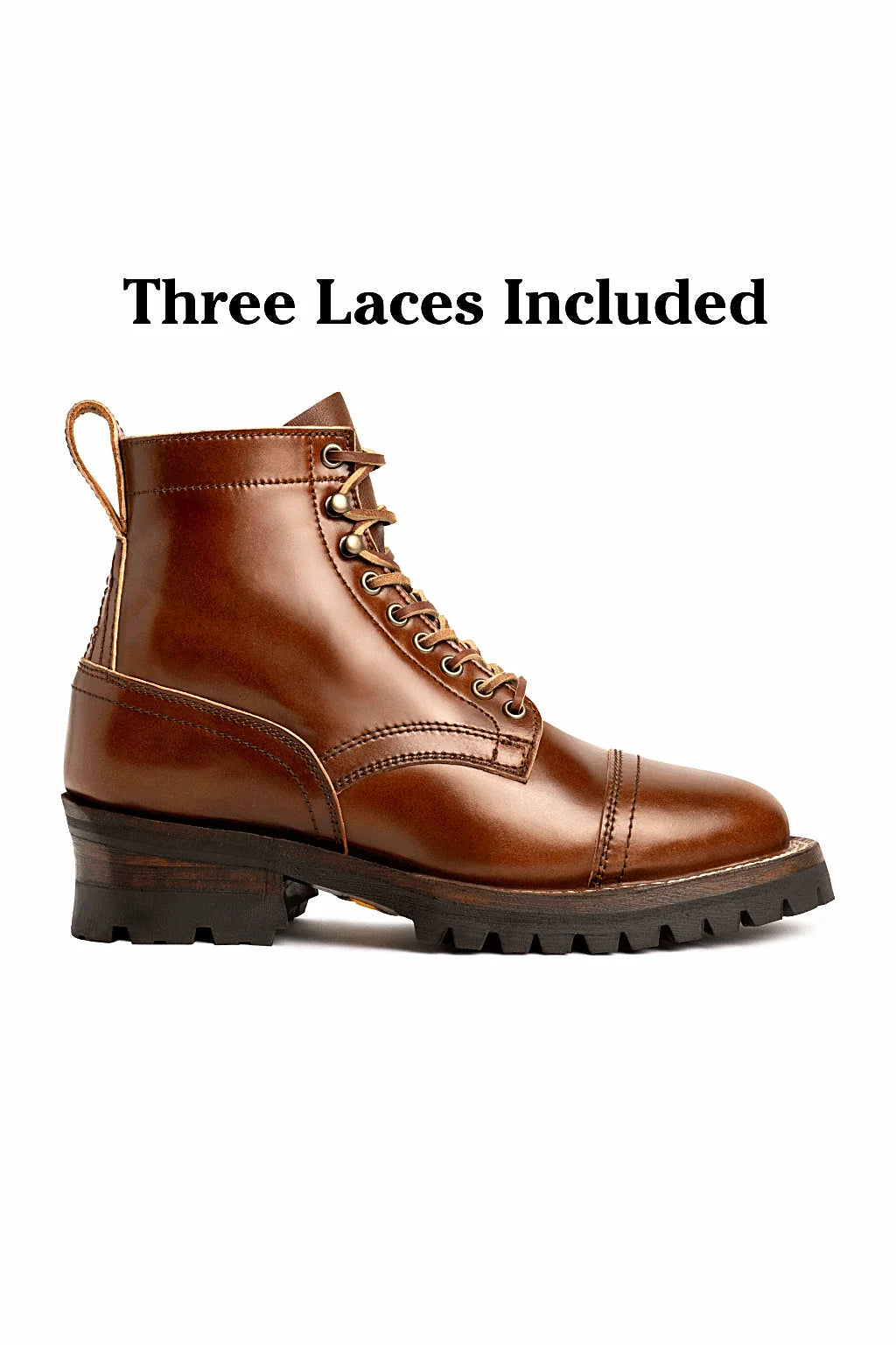 Crandall boot in Coffee shell cordovan