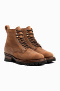 Badland waxed roughout leather boot