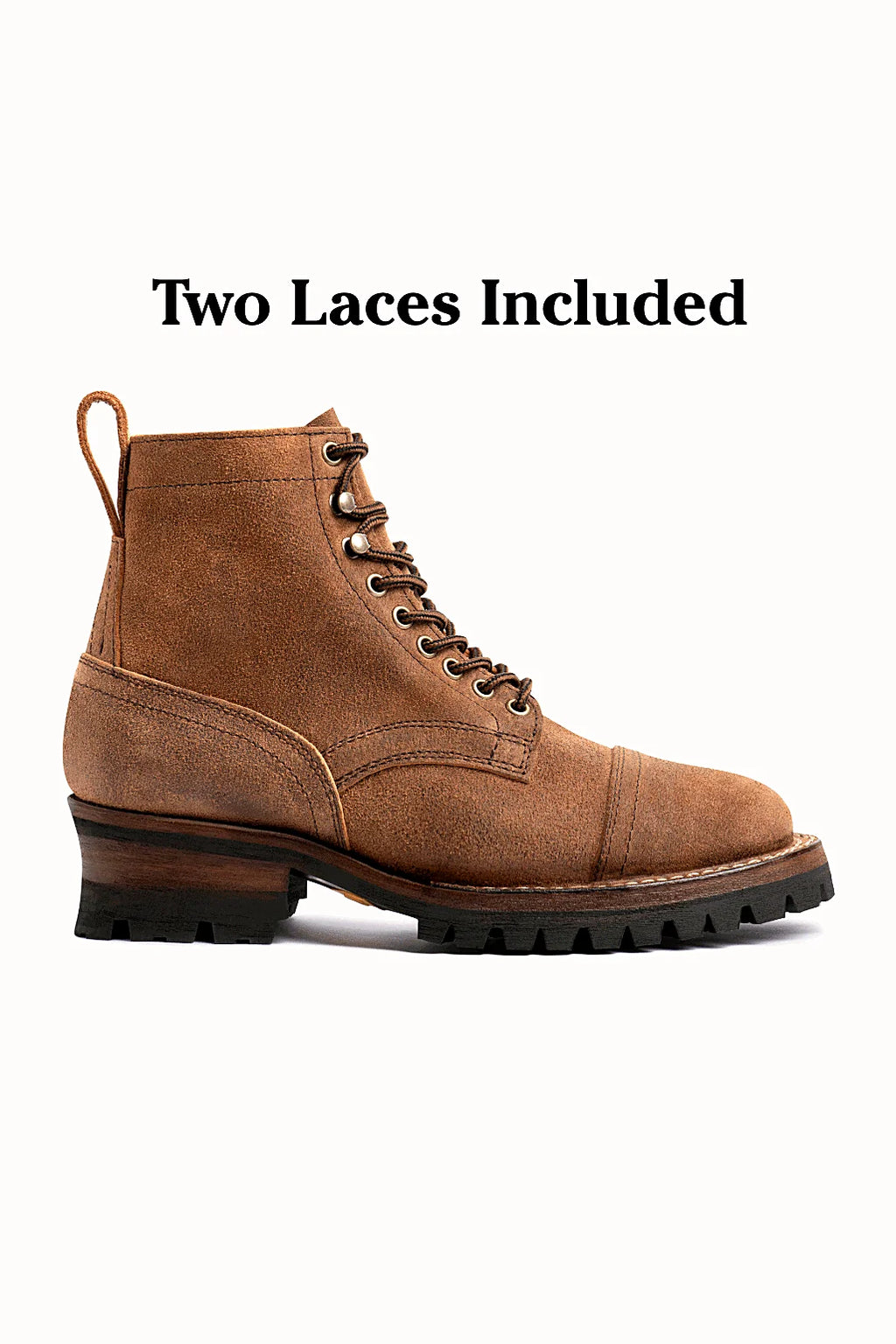 Crockett boot in Badland roughout