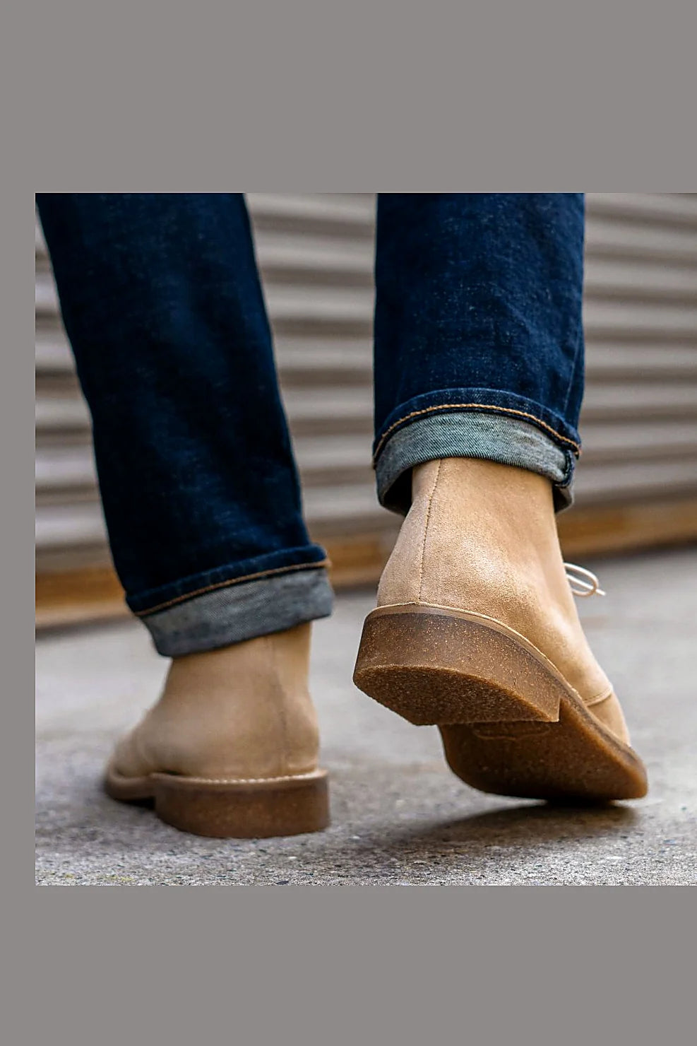Dawson chukka in Dune suede