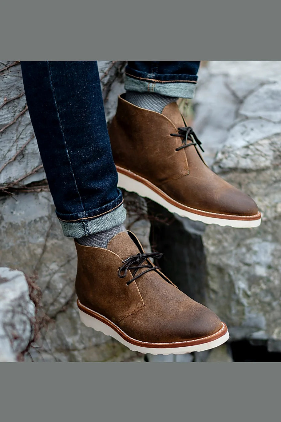 Deacon wedge chukka in Safari