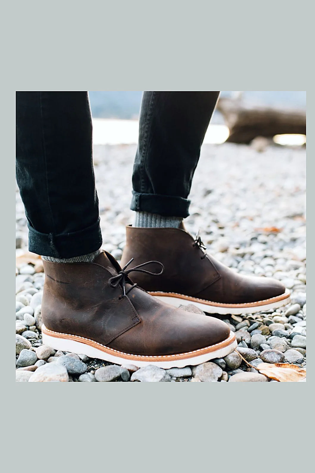 Tobacco wedge chukka