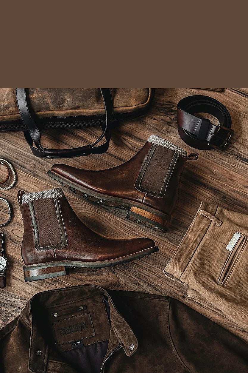Draper chelsea boot in Brown
