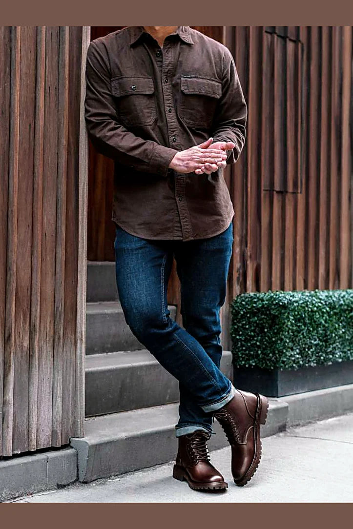 Mustang Brown boot