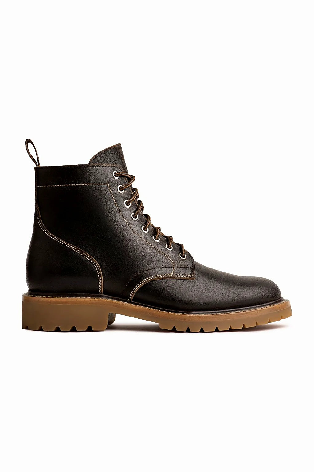 Eastwood boot with flesh-out waxed finish