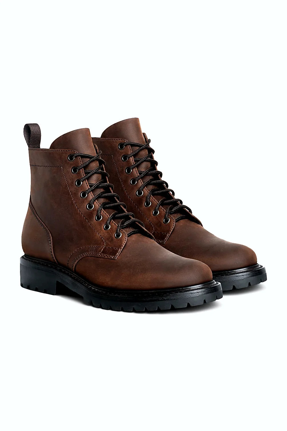 Hand-burnished Arizona Adobe leather boot