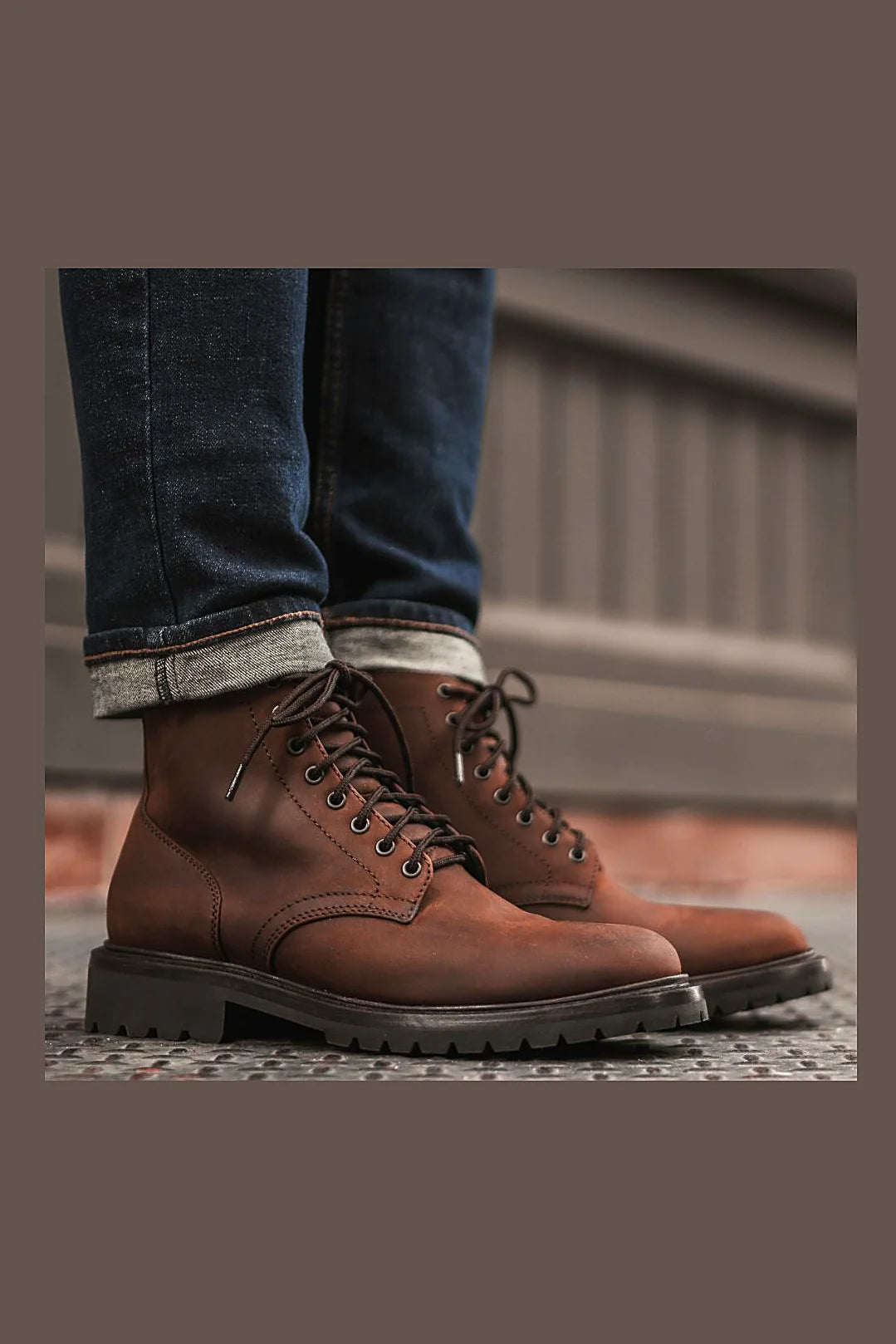 Burnished Adobe boot