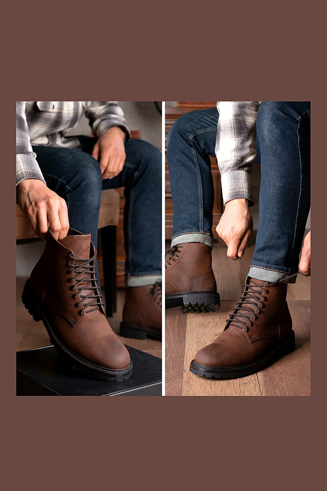 Burnished Adobe boot