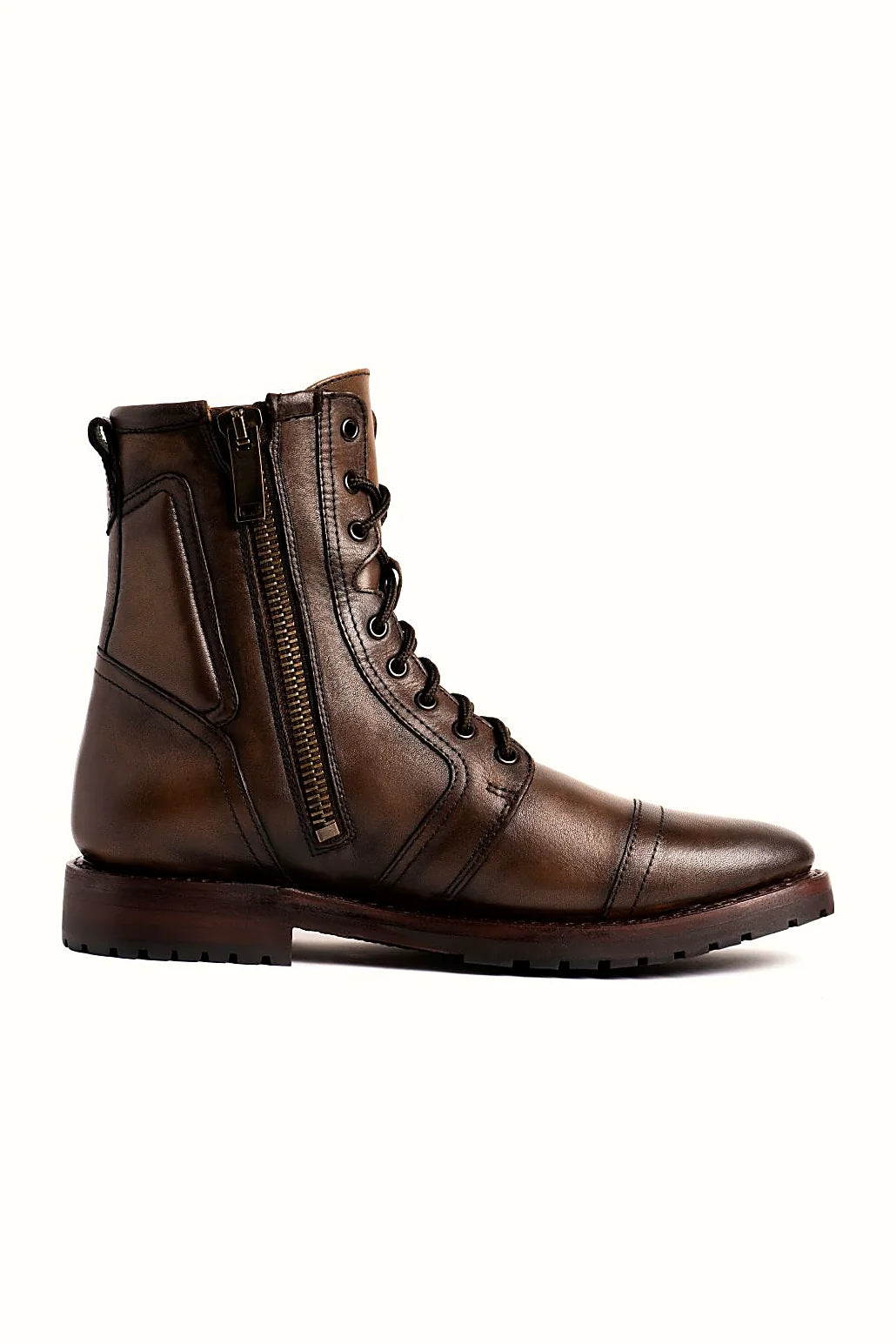 Ellsworth boot with Rubi zipper and padded collar