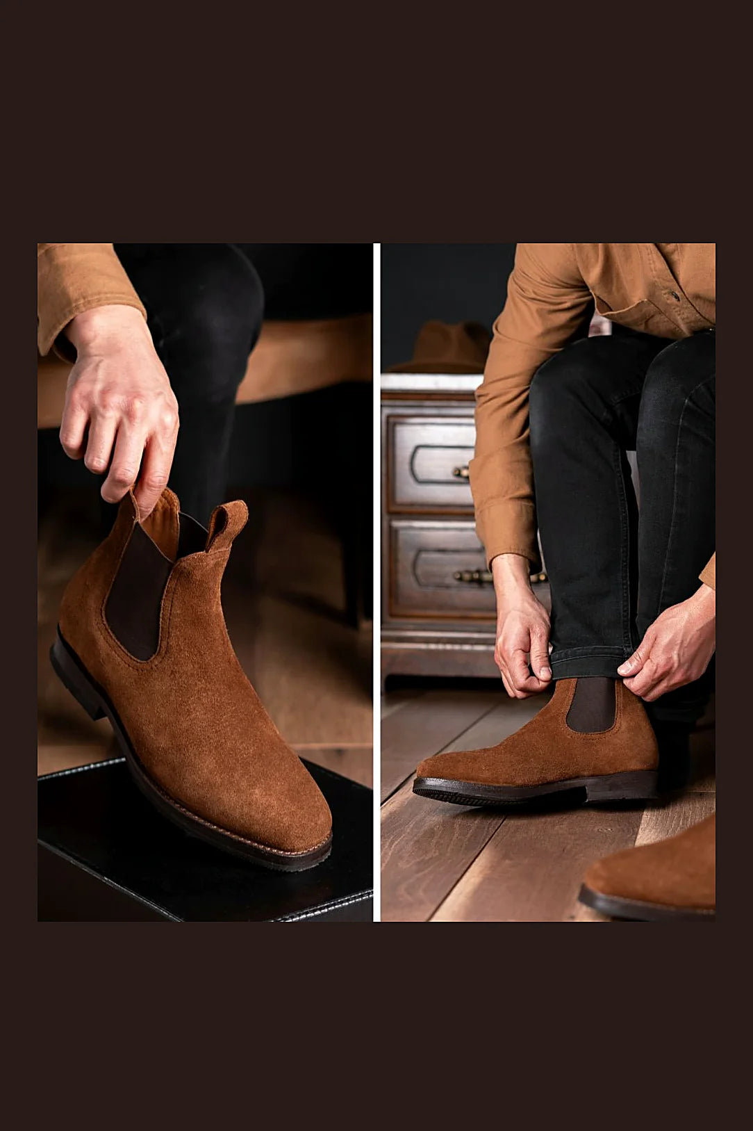 Endicott chelsea in Snuff calf