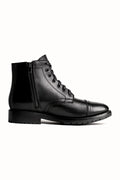 Felton boot with side zipper entry