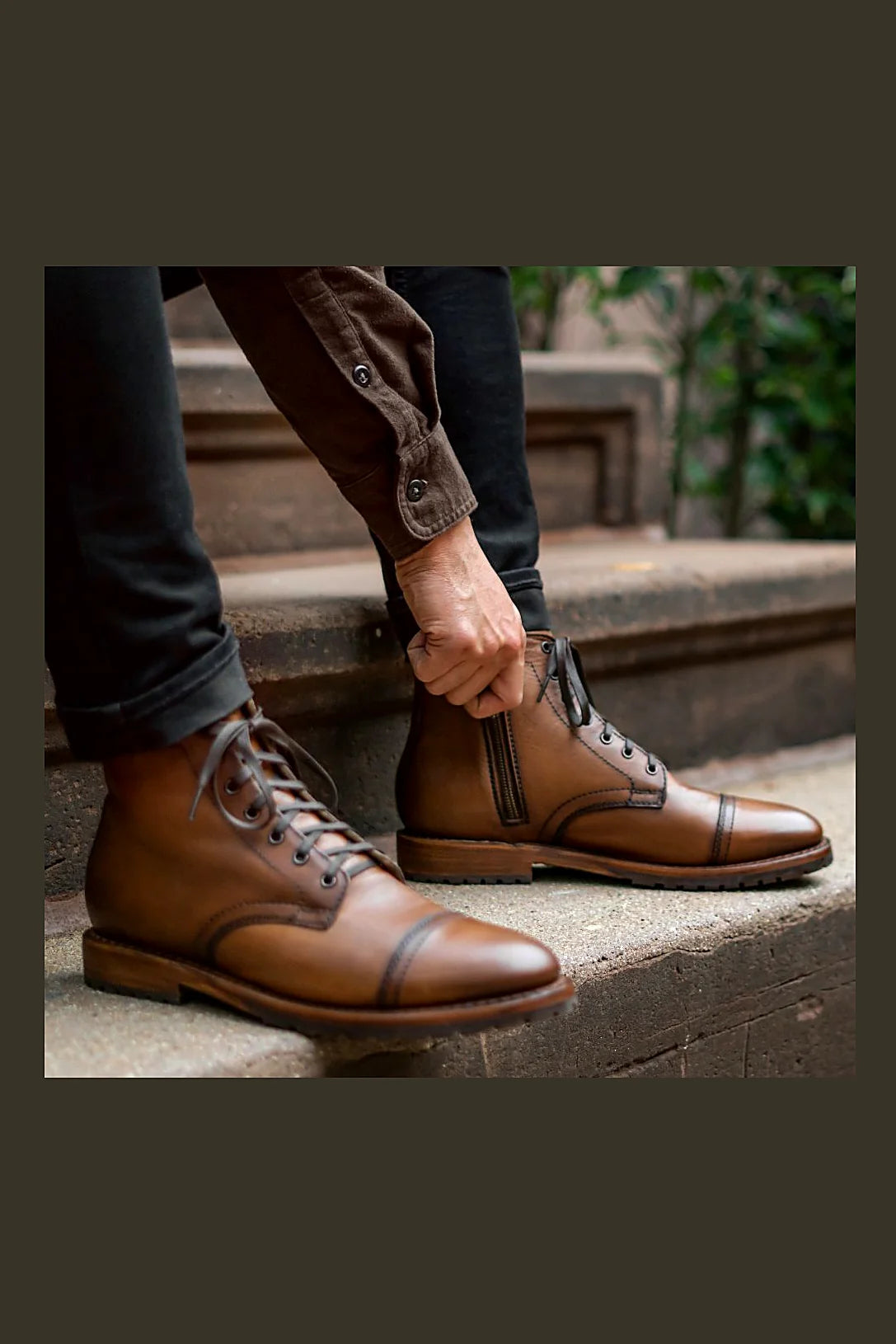 Cuero leather boot