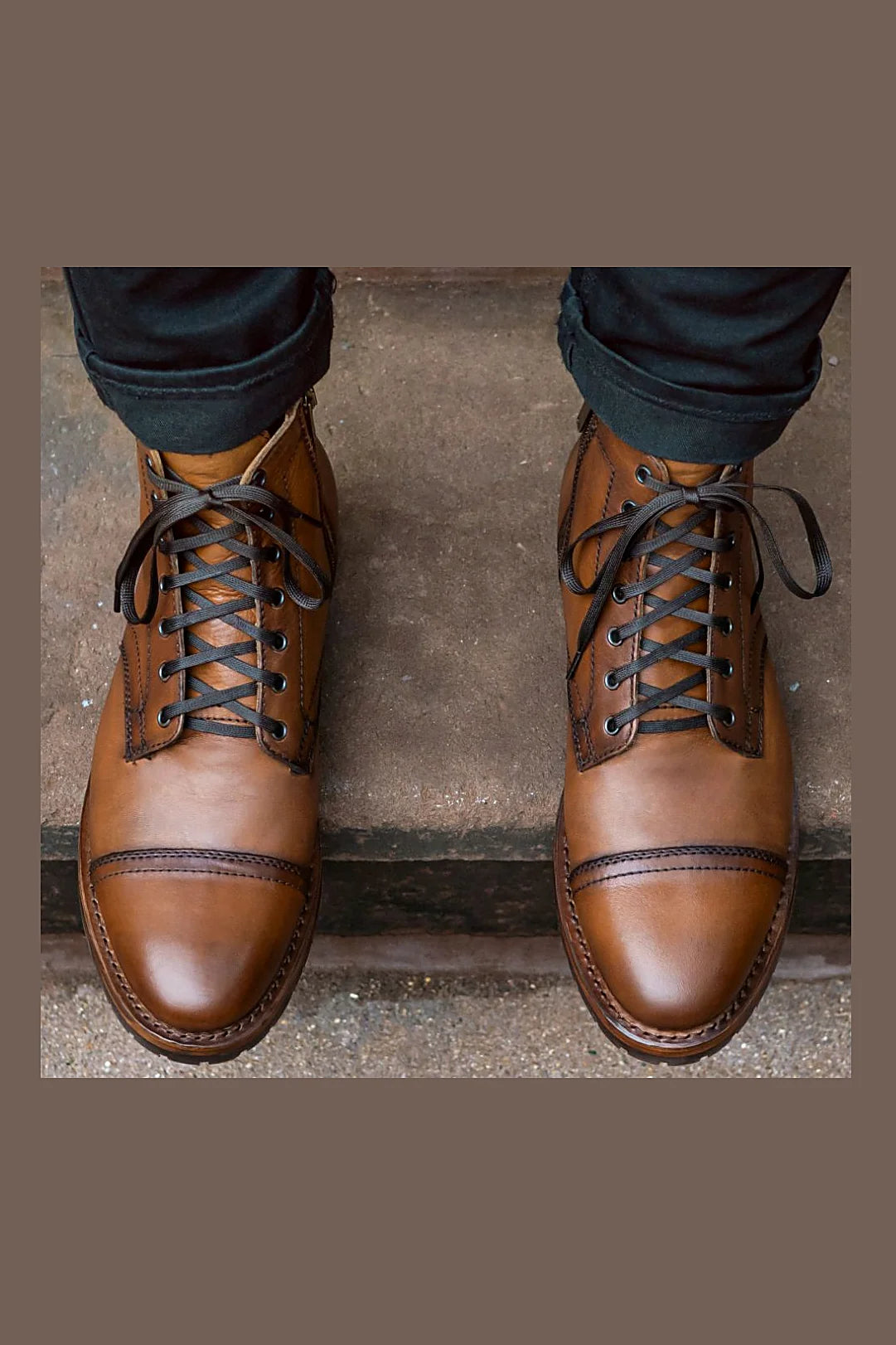 Finlay boot in Cuero leather