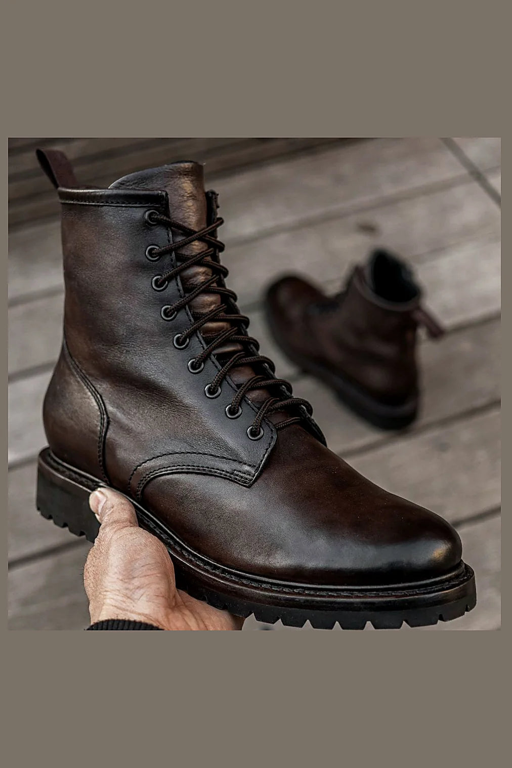 Old English storm boot