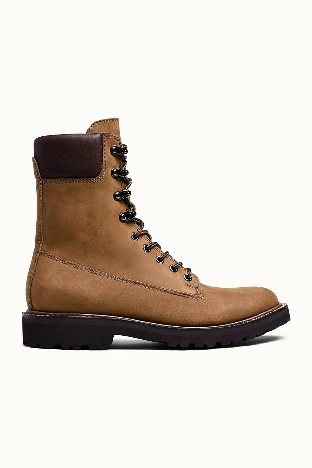 Fowler boot with padded collar