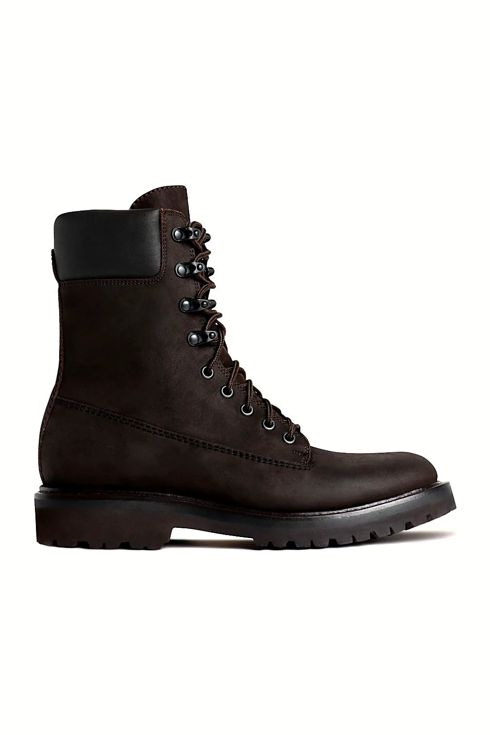 Franklin boot with padded collar and storm welt