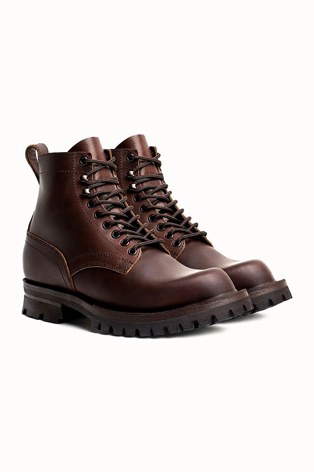 Burnt Wheat hot stuffed leather boot