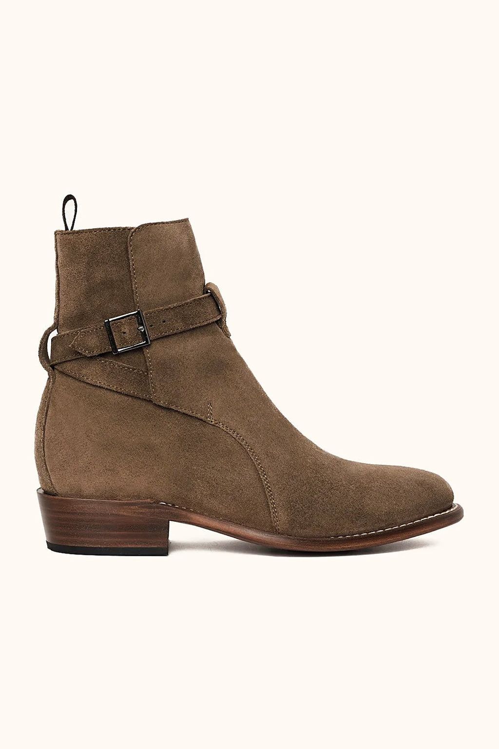 Gorman boot in grey-brown suede