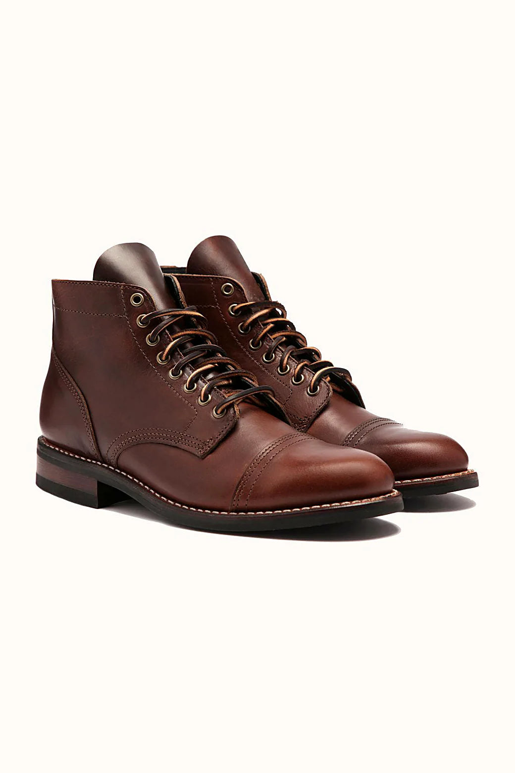 French Roast dark leather boot
